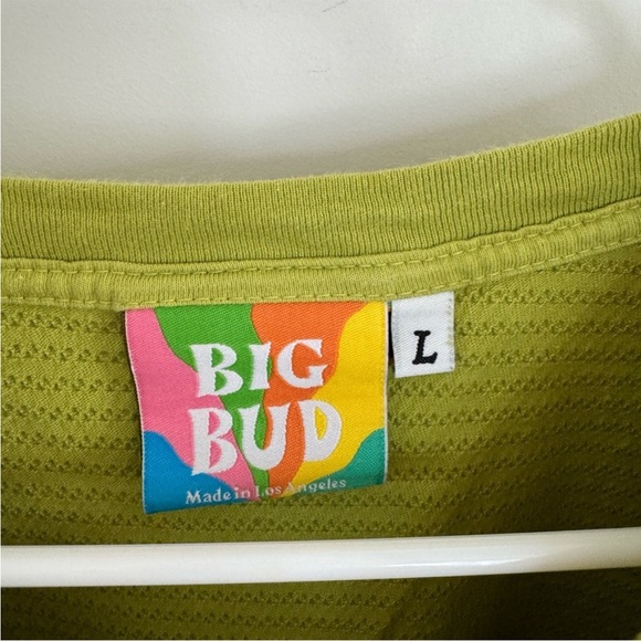 Big Bud Press Honeycomb Crop Tee Large - Picture 4 of 4